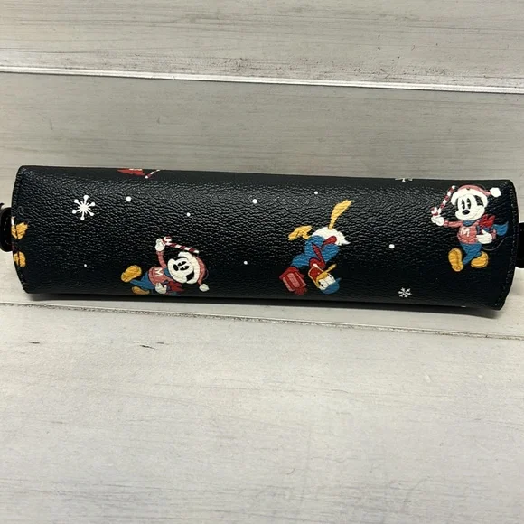 NWT Coach X Disney Christmas Pencil Case - Picture 3 of 8